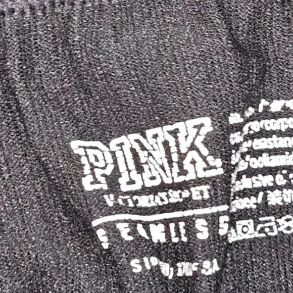 PINK Black Leggings - Picture 7 of 8